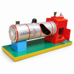 Model of Locomotive Boiler